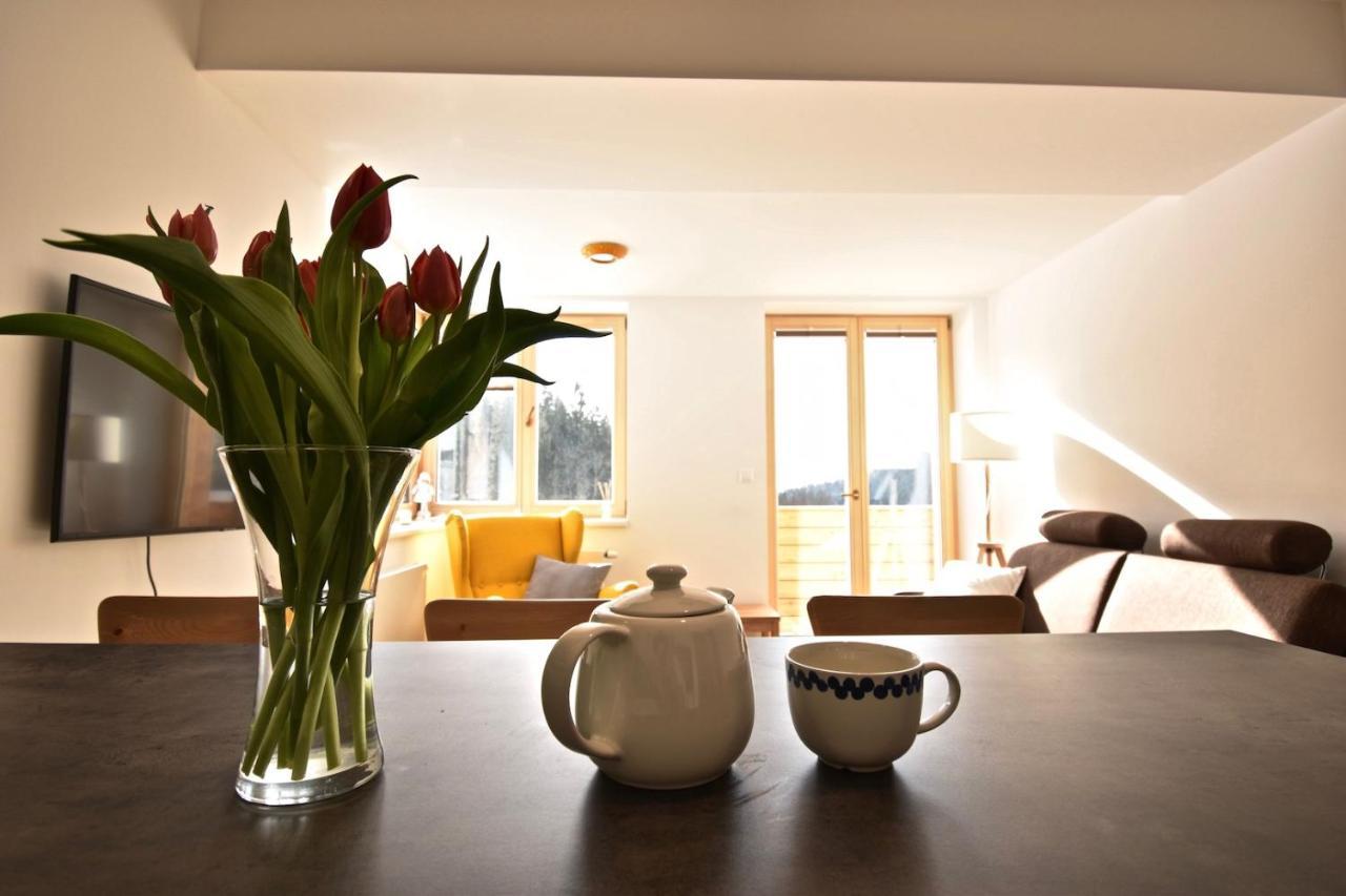 Ferienwohnung Slunecny Apartman Černý Důl Exterior foto